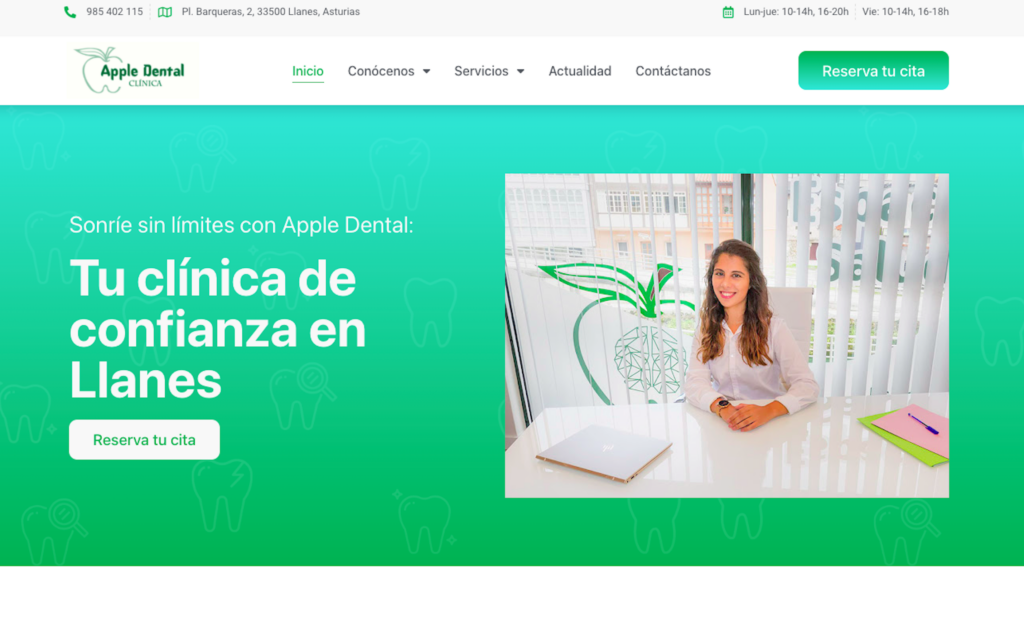 Dentist Clinic Website Design